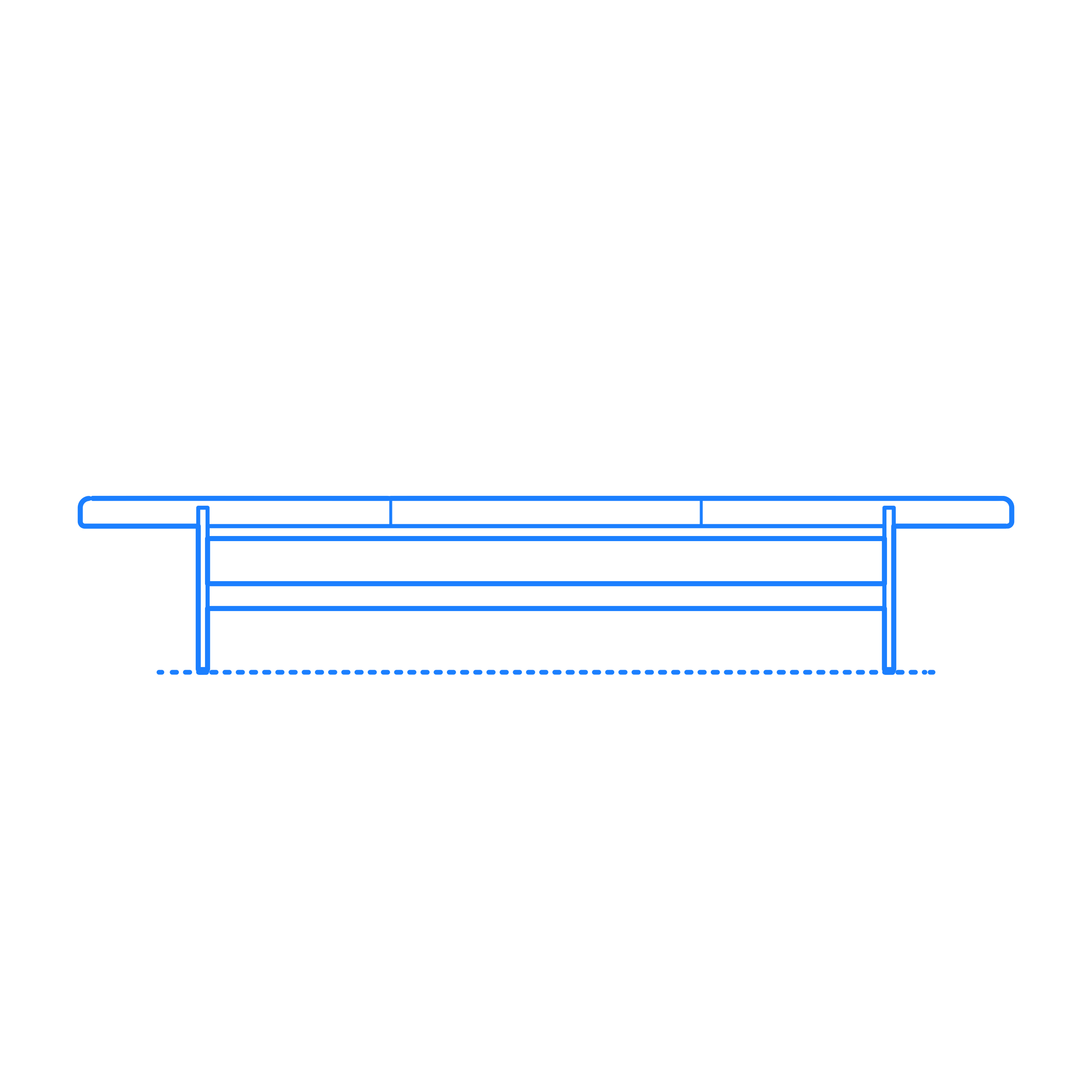 Furniture Benches Blu Dot Daybench Jumbo Stencil Svg Design File Free Vectors